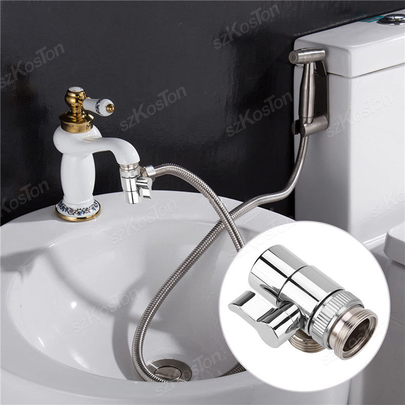 Home Bathroom With Two Toilets - For Home Kitchen Water Tap Nozzle