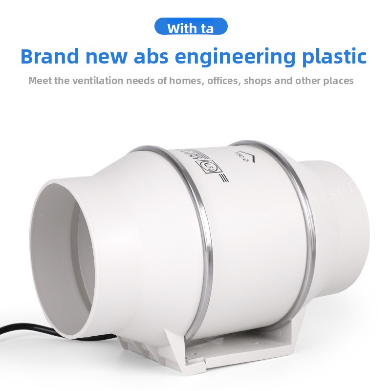 Home Bathroom Extractor Fan - Exhaust Fans Home Silent Inline Pipe