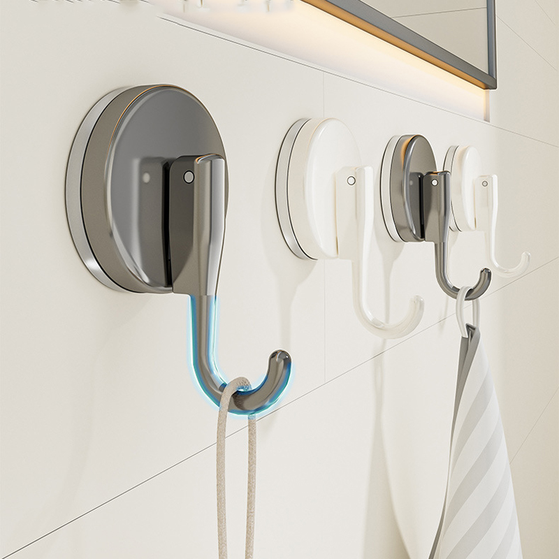 Tiny Home Bathroom Kitchen - Suction Cup Hooks Punch-free Multifunctional Hanging