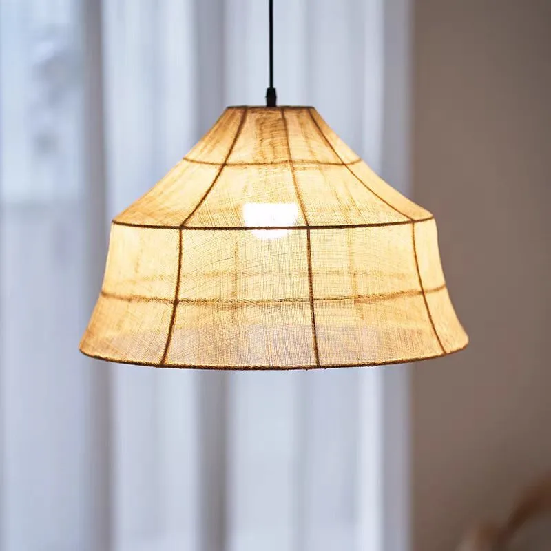 Japanese Home Bathroom Design - Wabi-sabi Japanese LED Ceiling Chandeliers Lamps