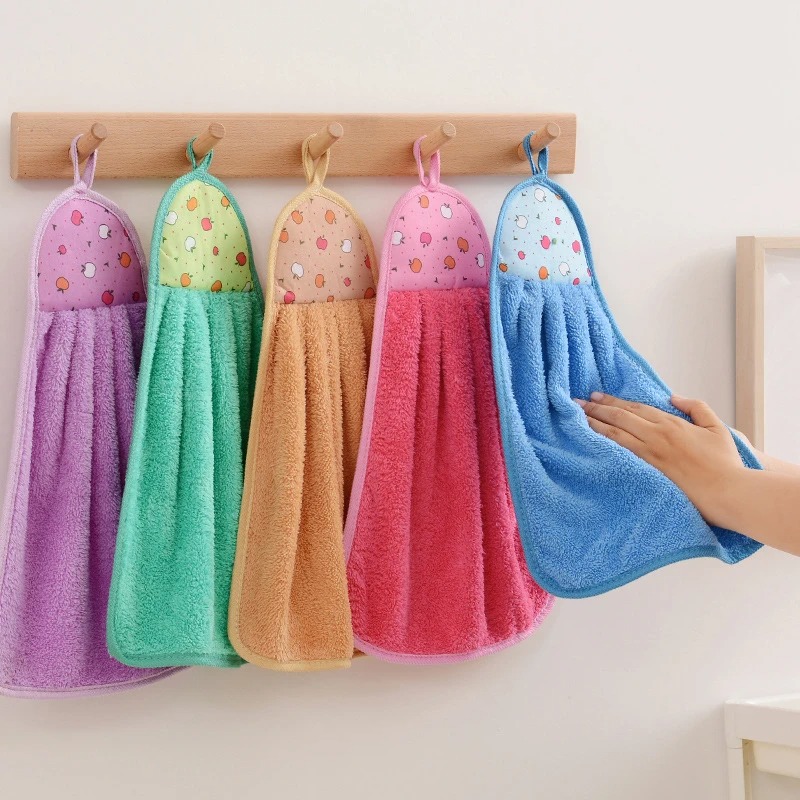 4pcs 20*32cm Small Hand Towels - огляд і ціна Home Bathroom Cleaning