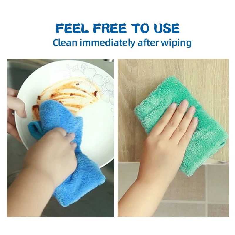4pcs 20*32cm Small Hand Towels - огляд і ціна Home Bathroom Cleaning