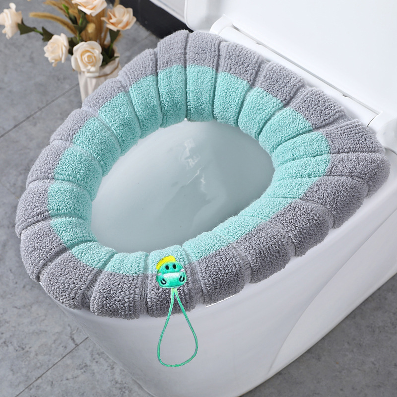 Cartoon Knitted Toilet Seat Co - огляд і ціна Home Bathroom With Two Toilets