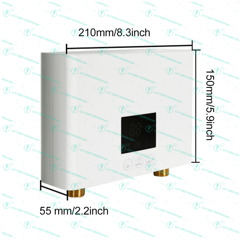 Instant Water Heater  Wall-Mou - огляд і ціна Home Bathroom Water Heater