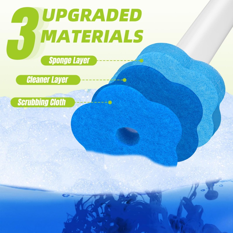 Toilet Brush With Disposable R - огляд і ціна Home Bathroom Cleaning