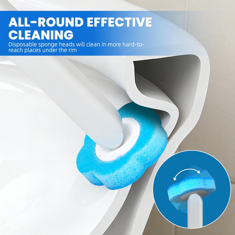 Toilet Brush With Disposable R - огляд і ціна Home Bathroom Cleaning