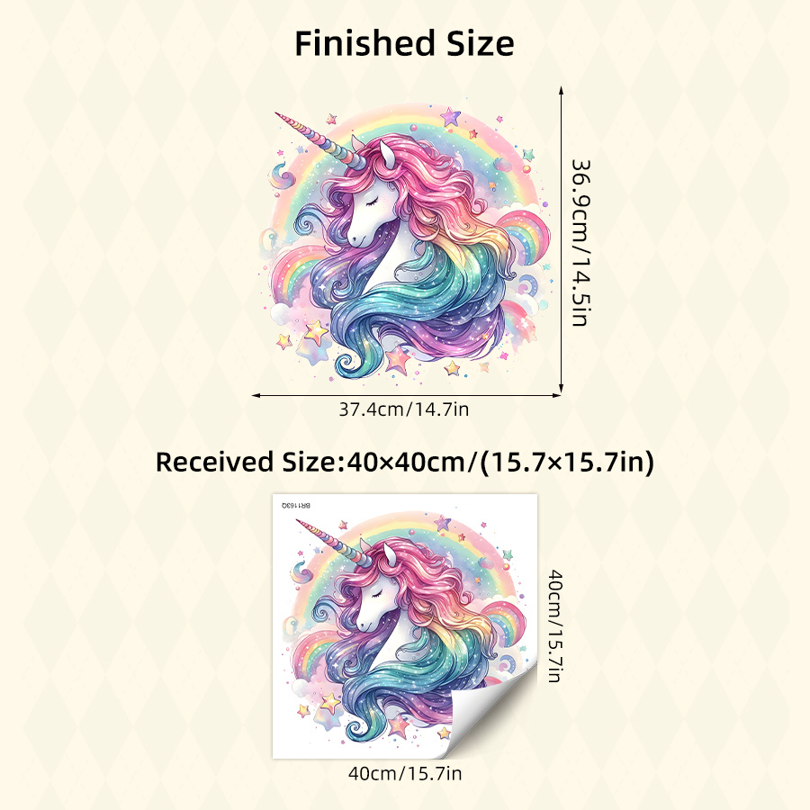 1Pc Charming Unicorn and Rainb - огляд і ціна Home One Bathroom