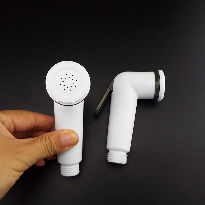 White Plastic Toilet Bidet Spr - огляд і ціна Home Bathroom With Two Toilets