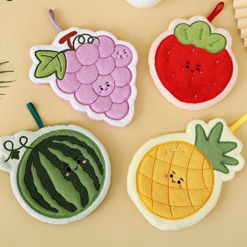 Fruit Hand Towel Kitchen Absor - огляд і ціна Home Bathroom Cleaning