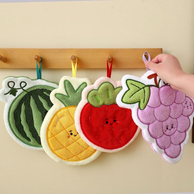 Fruit Hand Towel Kitchen Absor - огляд і ціна Home Bathroom Cleaning