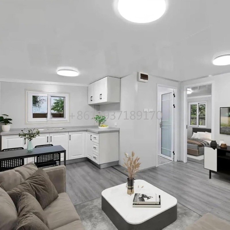 Modular Prefab Tiny House To L - огляд і ціна Tiny Home Bathroom Kitchen