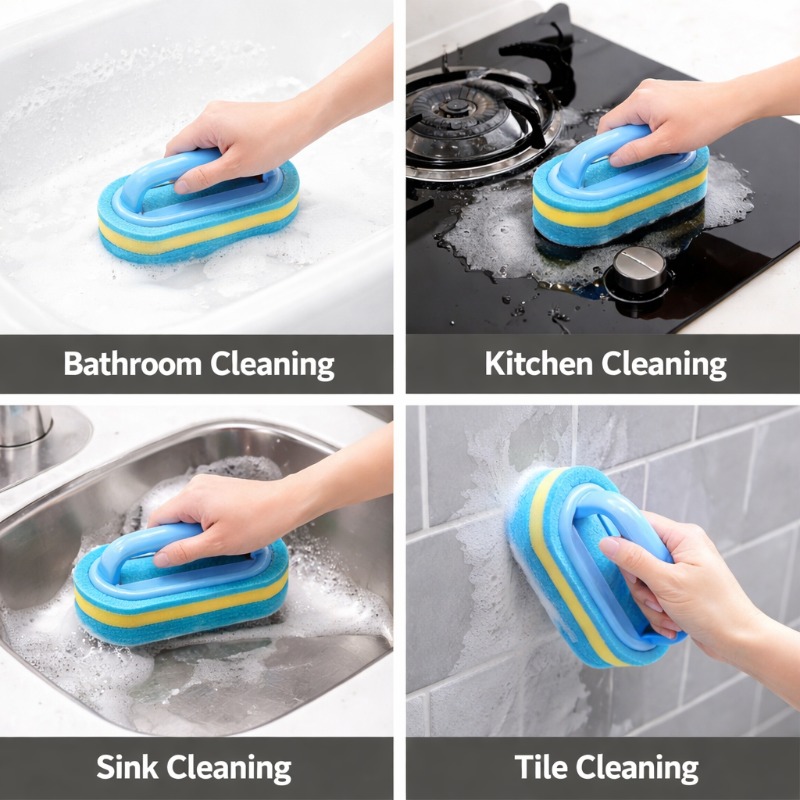 Household Cleaning Brush with  - огляд і ціна Home Bathroom Cleaning