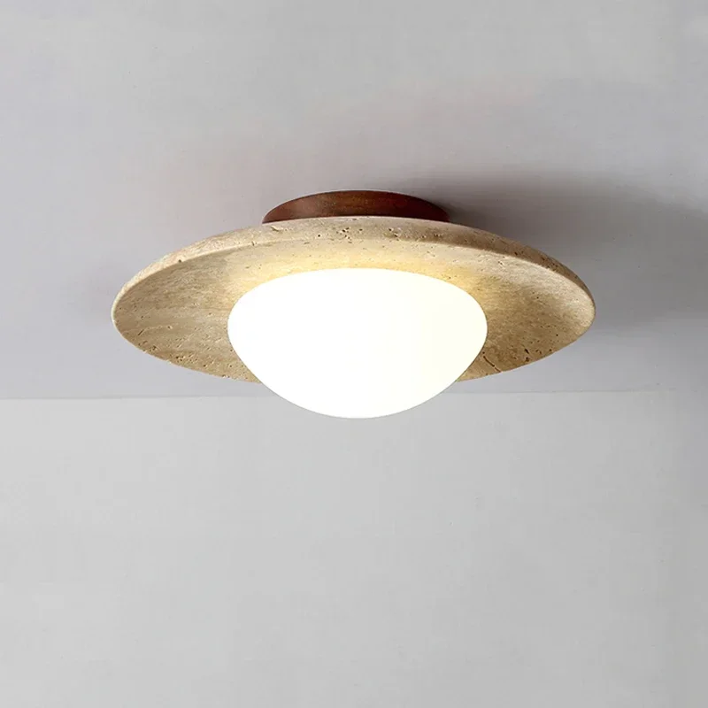 Natural Stone Ceiling Light Ja - огляд і ціна Japan Bathroom.Home