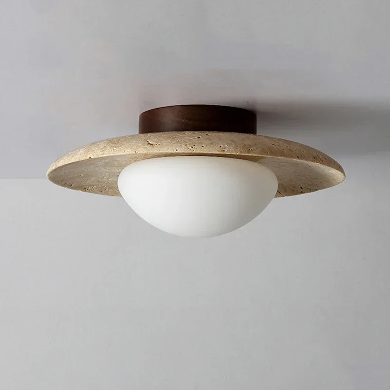 Natural Stone Ceiling Light Ja - огляд і ціна Japan Bathroom.Home