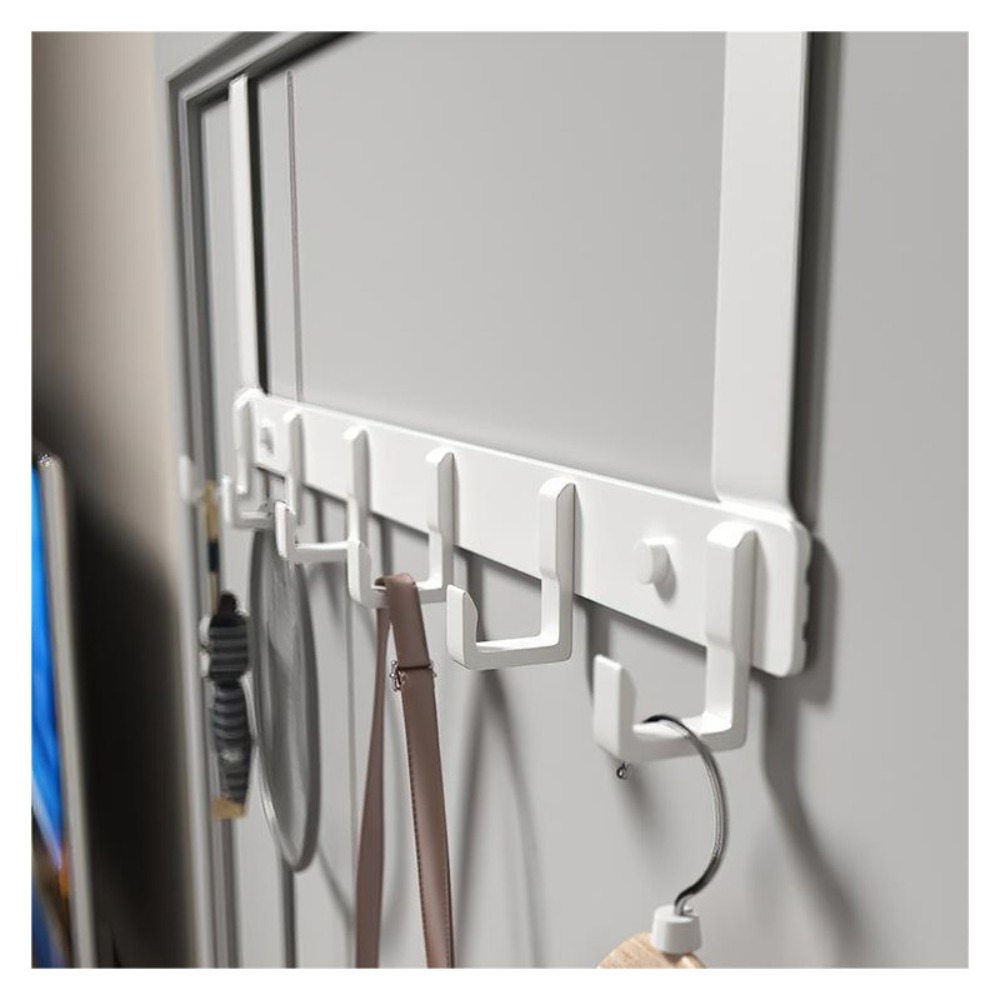 Hooks Over The Door 6 Hooks Cl - огляд і ціна Tiny Home Bathroom Kitchen