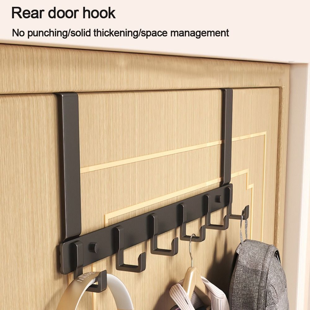 Hooks Over The Door 6 Hooks Cl - огляд і ціна Tiny Home Bathroom Kitchen