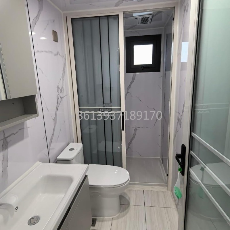 20ft  2 Bedroom Tiny House wit - огляд і ціна Tiny Home Bathroom Kitchen
