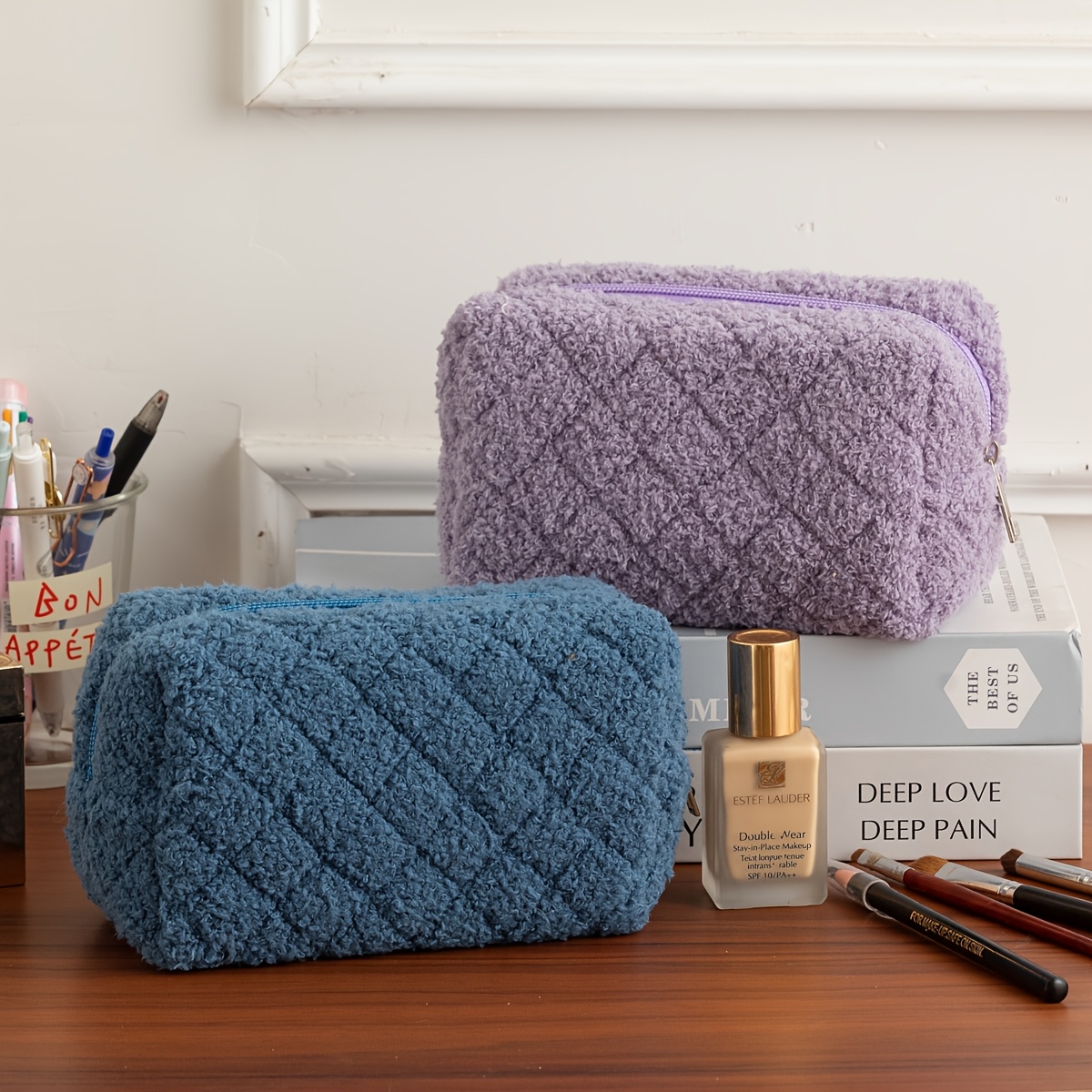 1 Plush Makeup Bag |   Cosmeti - огляд і ціна Japanese Home Bathroom Design