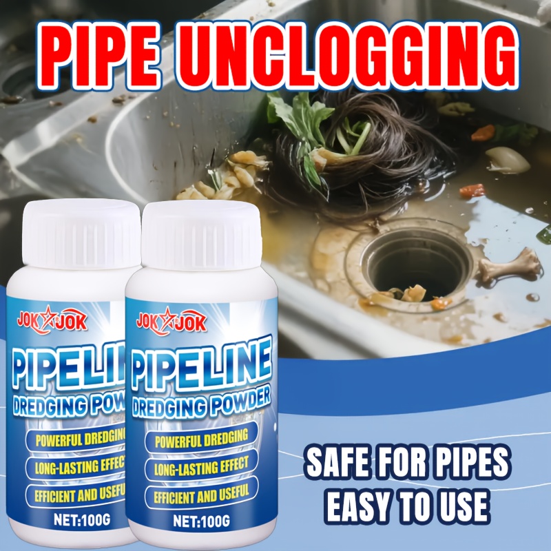 Powerful Drain Cleaner Powder, - огляд і ціна Home Bathroom Cleaning