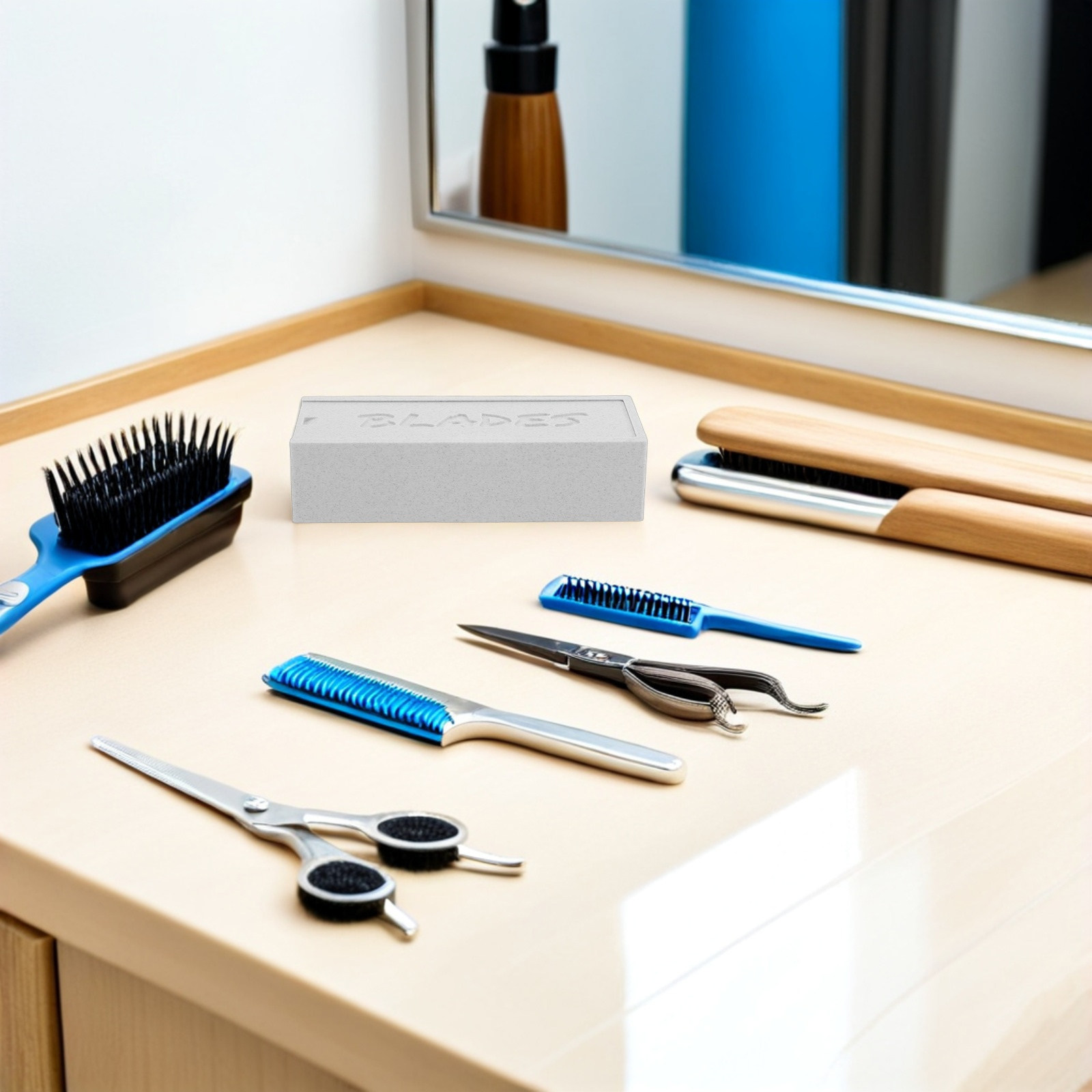 White Double Compartment Blade - огляд і ціна Home One Bathroom