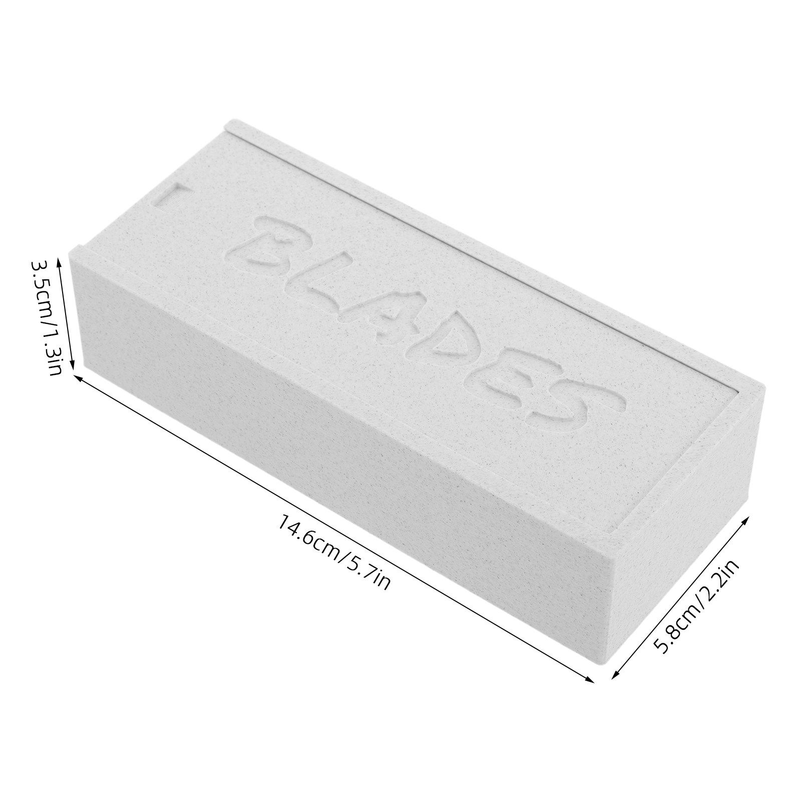 White Double Compartment Blade - огляд і ціна Home One Bathroom