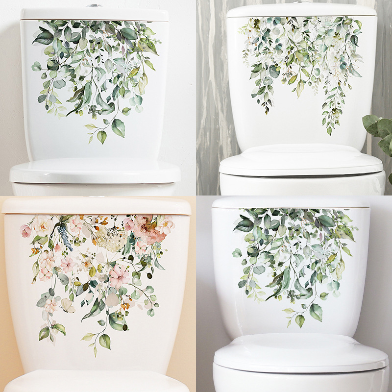 Fresh Green Plant Leaves Bathr - огляд і ціна Home Bathroom Remodel