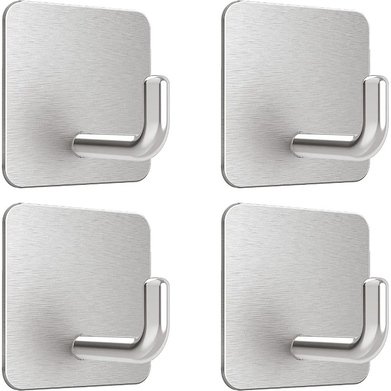4Pcs No Drill Self Adhesive St - огляд і ціна Tiny Home Bathroom Kitchen