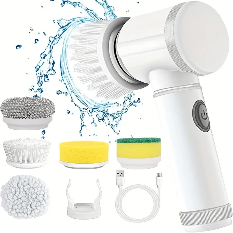 Cordless electric rotary scrub - огляд і ціна Home Bathroom Cleaning Machine