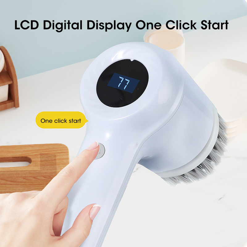 Cordless electric rotary scrub - огляд і ціна Home Bathroom Cleaning Machine