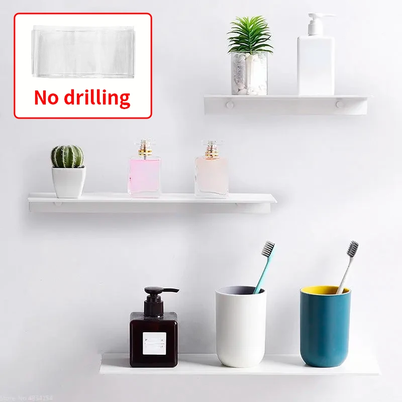 Small Shelf Without Drilling S - огляд і ціна Tiny Home Bathroom Kitchen