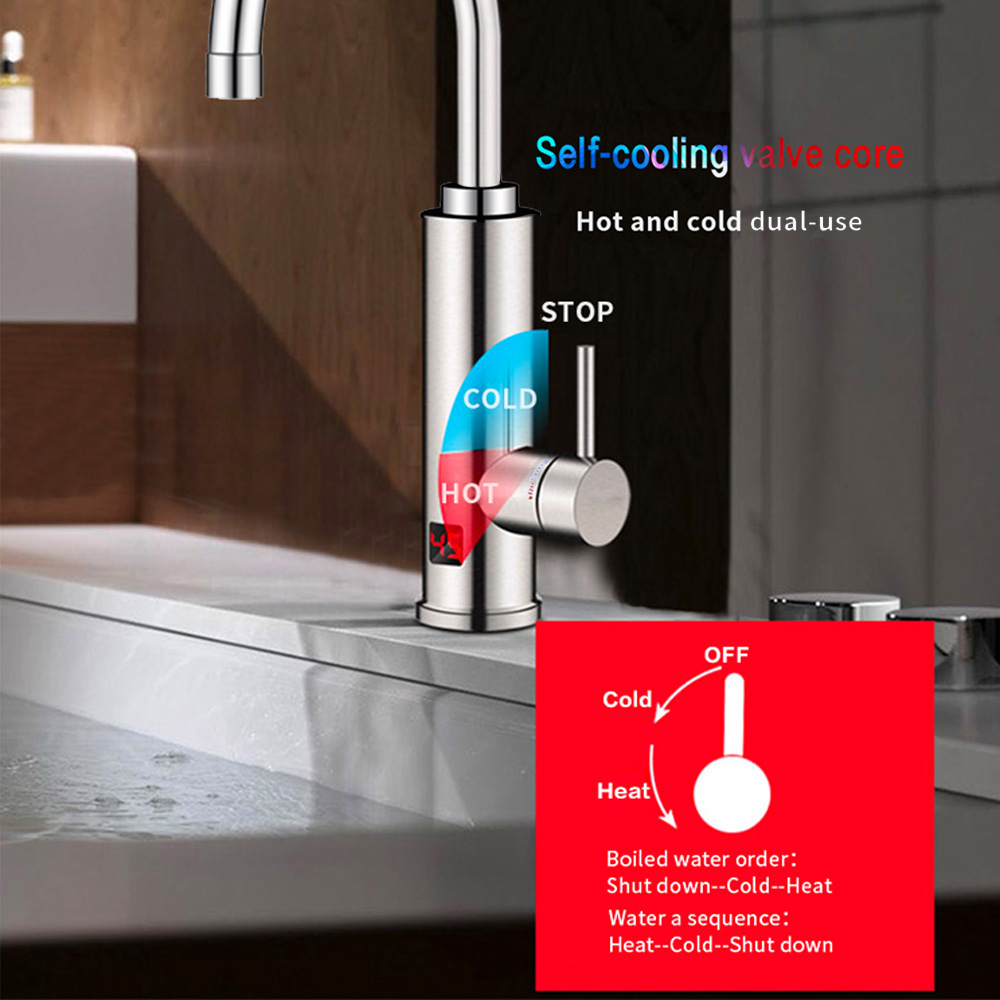 3000W Electric Water Heater Ba - огляд і ціна Home Bathroom Water Heater