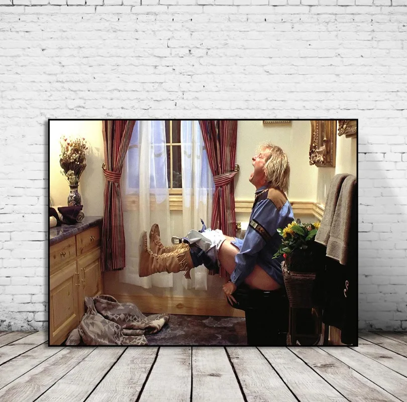 Movie Scenes Bathroom Funny Ar - огляд і ціна Home Movie Bathroom Scene