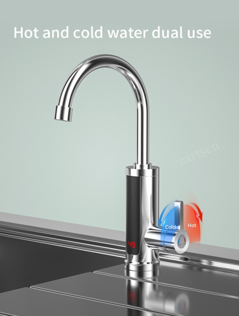 Kitchen Faucets Electric Tap K - огляд і ціна Home Bathroom Water Heater
