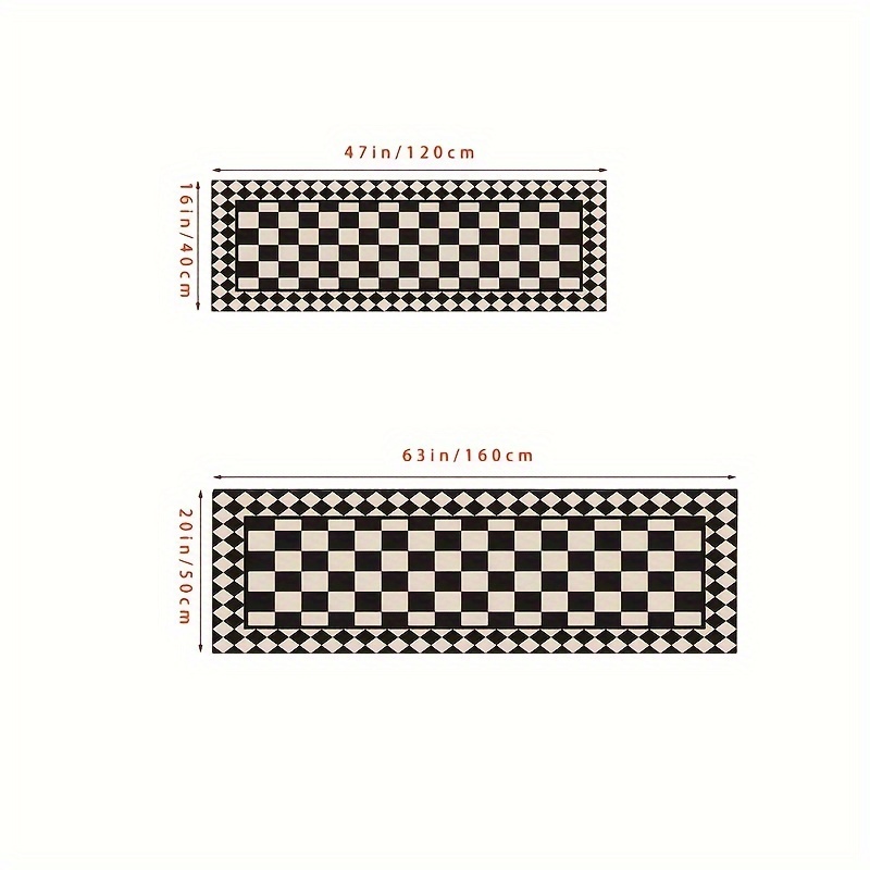 VIKAMA Black White Checkered A - огляд і ціна Japan Bathroom.Home