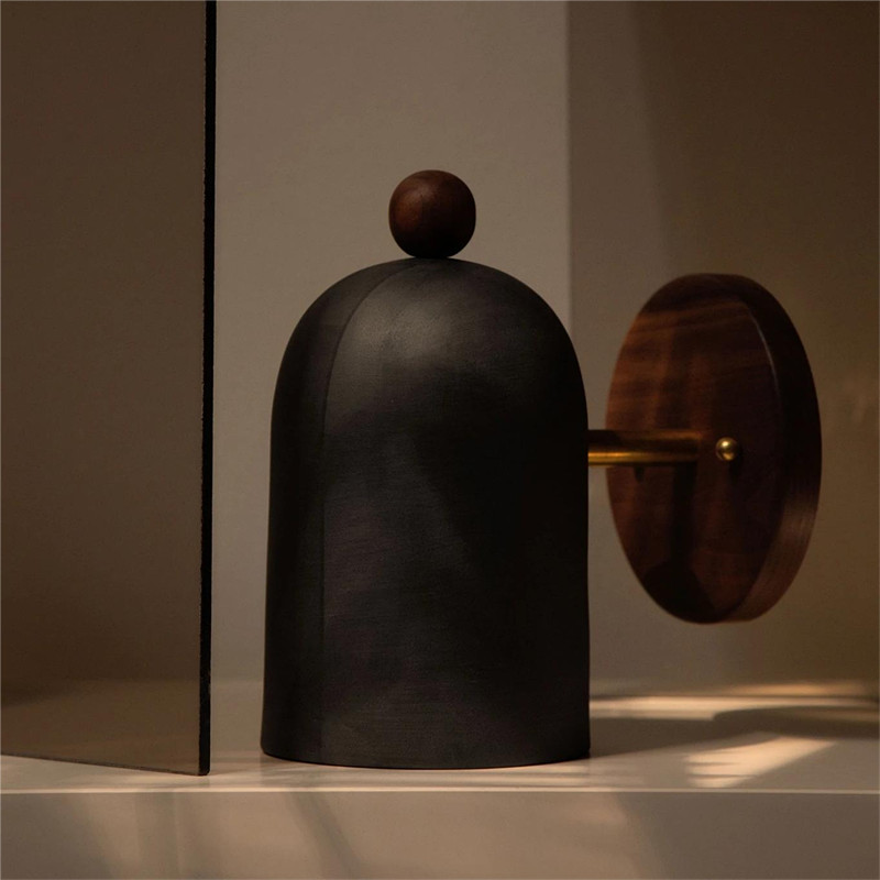 Modern Wabi Sabi walnut wall l - огляд і ціна Japanese Home Bathroom Design