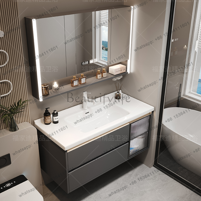 X4  Modern Luxury Bathroom Cab - огляд і ціна Home Bathroom Vanity Combo