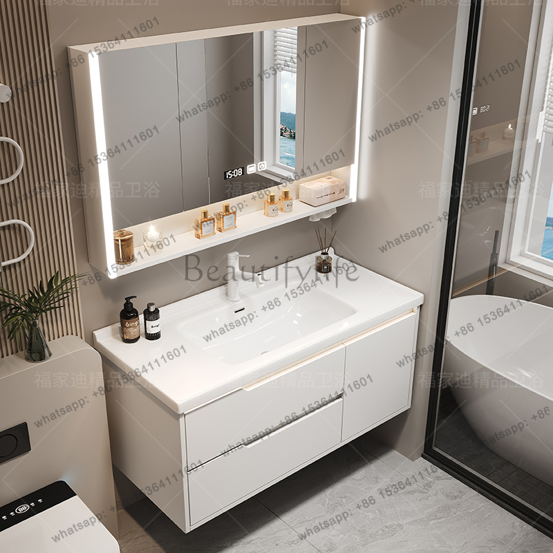 X4  Modern Luxury Bathroom Cab - огляд і ціна Home Bathroom Vanity Combo
