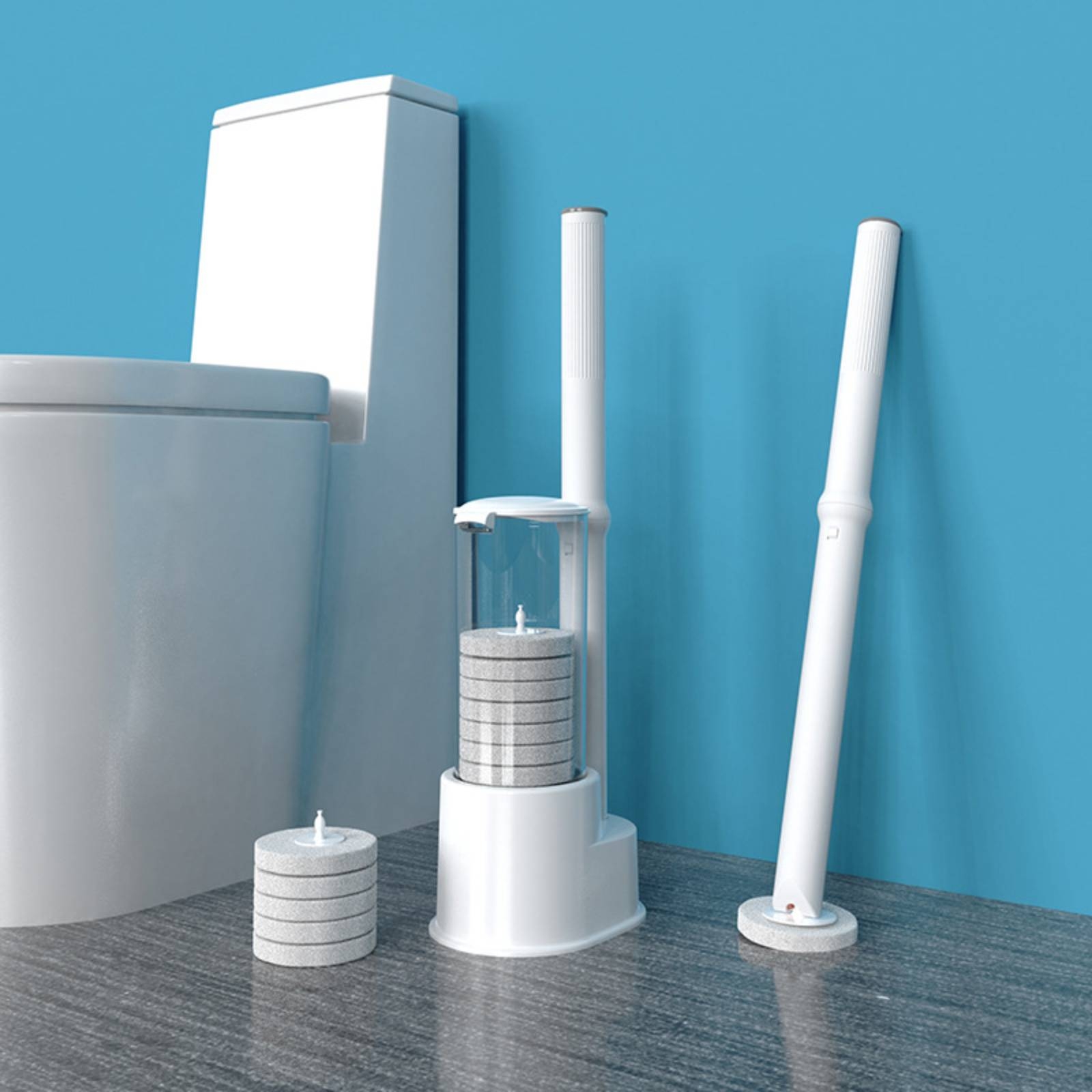 Disposable Toilet Brush Set Co - огляд і ціна Home Bathroom Cleaning