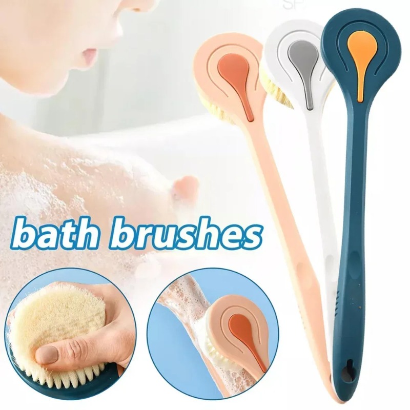 1PC Long Handle Soft Hair Bath - огляд і ціна Home Bathroom Cleaning Machine