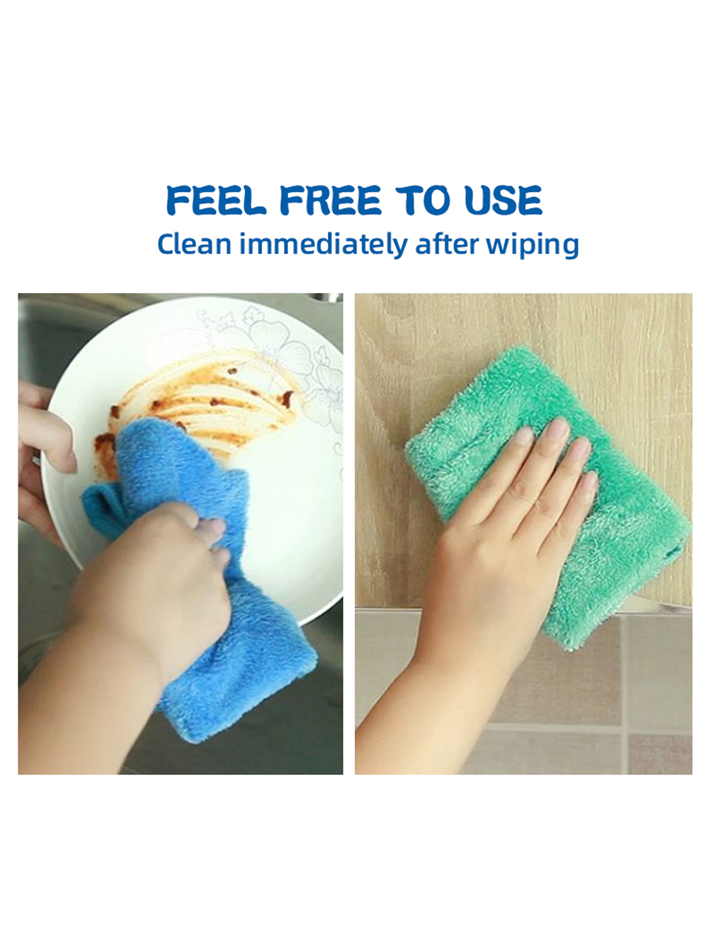 4pcs Small Hand Towels for Kit - огляд і ціна Home Bathroom Cleaning