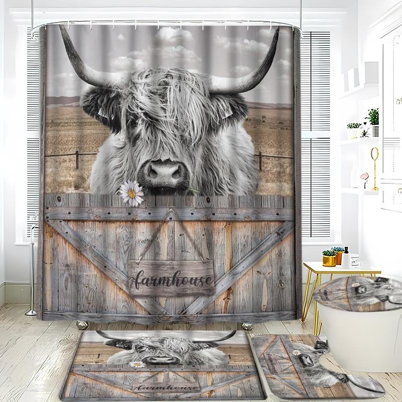 1/3/4Pcs Creative Scottish Hig - огляд і ціна Home Bathroom With Two Toilets