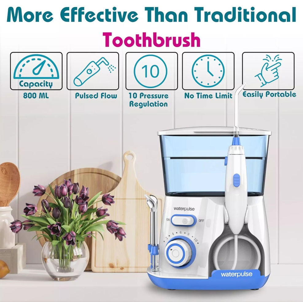 Waterpulse V300 800ml Electric - огляд і ціна Home Bathroom Cleaning Machine