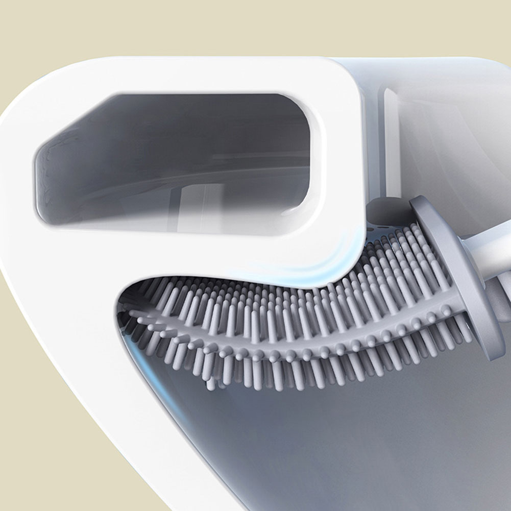 Silicone Toilet Brush With Hol - огляд і ціна Home Bathroom Cleaning