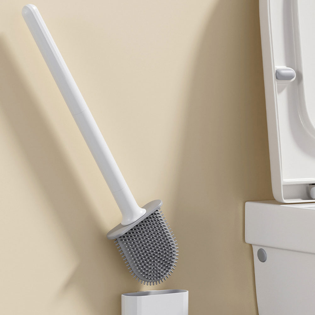 Silicone Toilet Brush With Hol - огляд і ціна Home Bathroom Cleaning