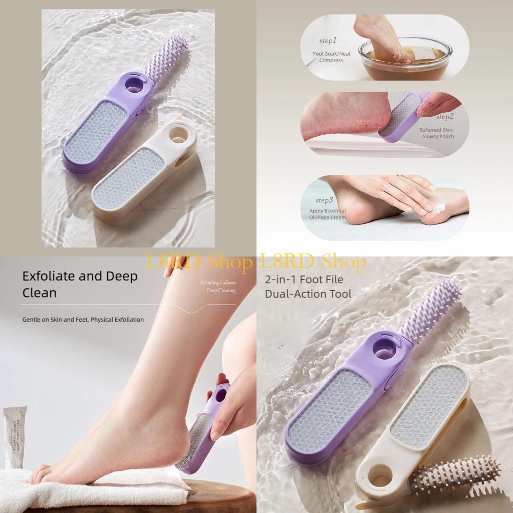 L8RD (1 Piece) Foot File Sided - огляд і ціна Home One Bathroom