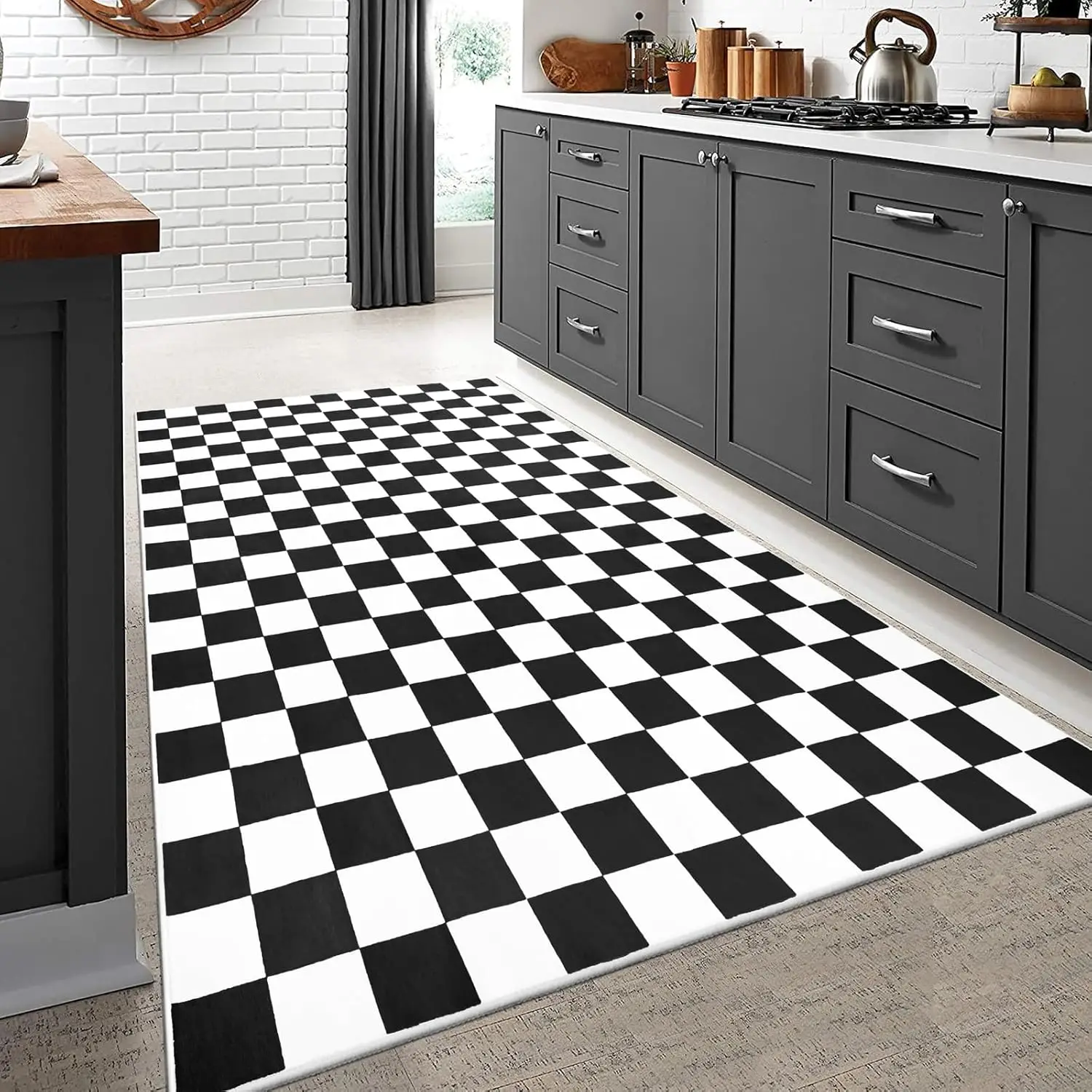 Checkerboard Pattern Carpet Va - огляд і ціна Japanese Home Bathroom Design