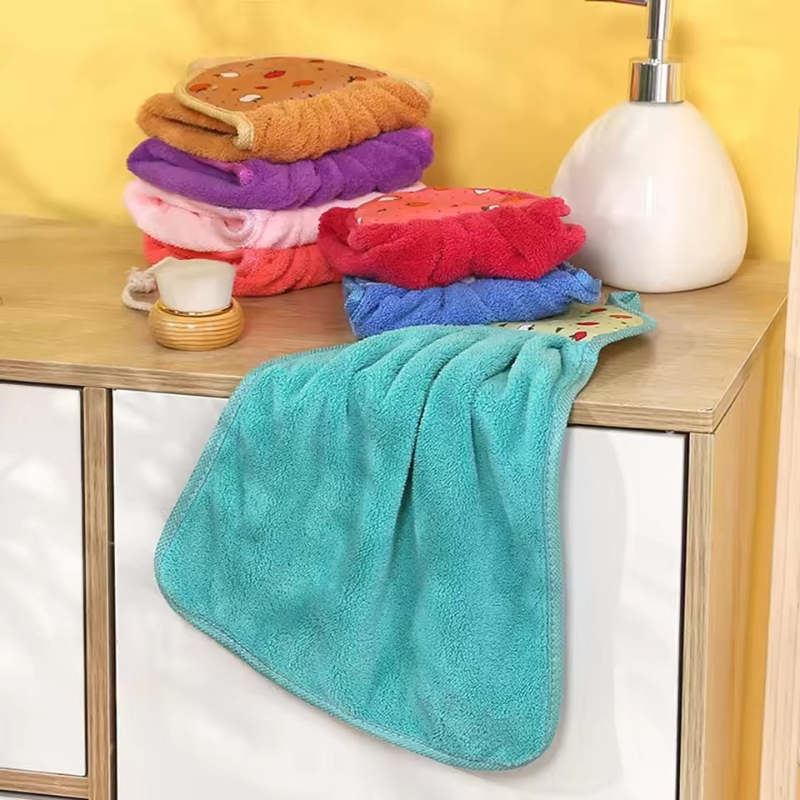 4PCS Small Hand Towels Hanging - огляд і ціна Home Bathroom Cleaning