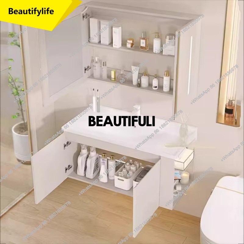 a17 Toilet Mirror Bathroom Cab - огляд і ціна Home Bathroom Vanity Combo