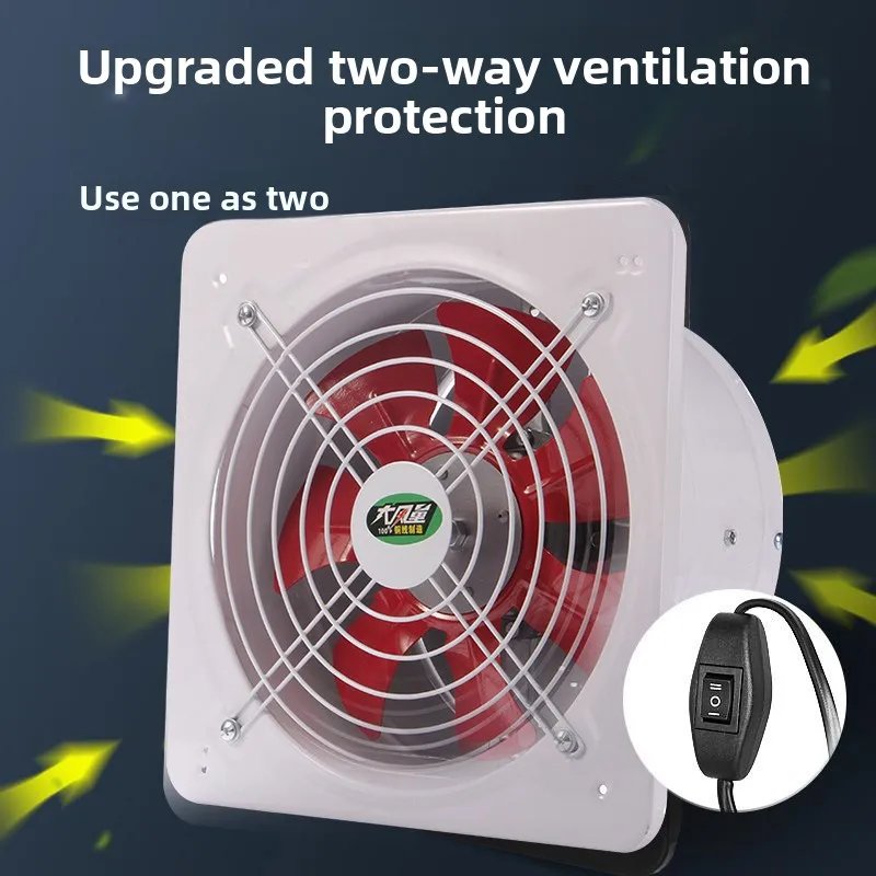 220V Powerful Kitchen Exhaust  - огляд і ціна Home Bathroom Extractor Fan
