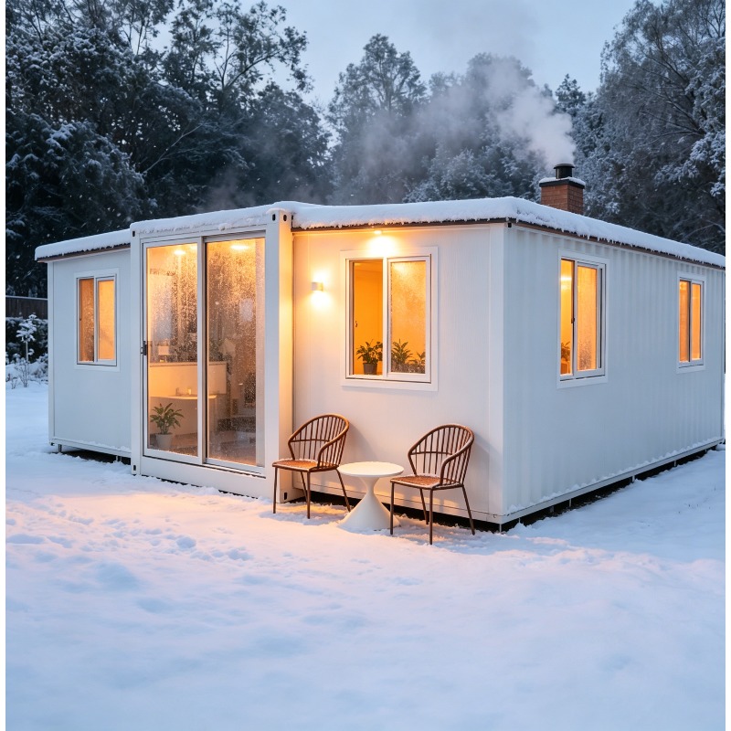 40ft Expandable Container Hous - огляд і ціна Tiny Home Bathroom Kitchen
